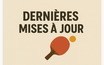 Les mises à jour effectuées