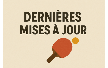 Les mises à jour effectuées